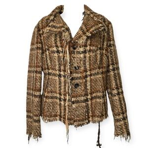 Junya Watanabe 2003 Runway Tweed Jacket